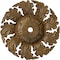 Ekena Millwork Needham Ceiling Medallion (Fits Canopies up to 4 1/4"), 14 5/8"OD x 2 1/4"P, Rubbed Bronze CM14NERZS - alternate 1